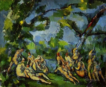 Bañistas 1905 Paul Cézanne Pinturas al óleo